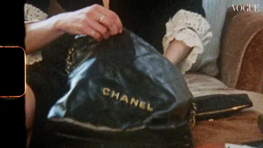 Chanel handbag — roomy style, model unspecified — source photo