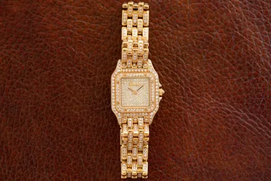 Cartier Panthère — diamond-set — source photo