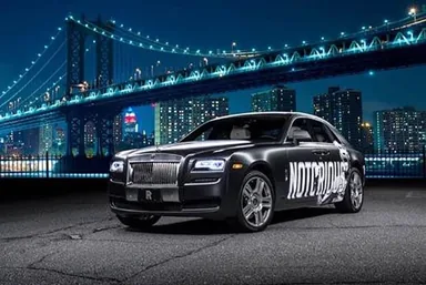 Rolls-Royce Ghost — Notorious livery — source photo