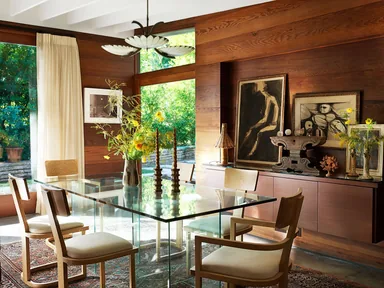 Faris McReynolds — dining-room artwork — source photo