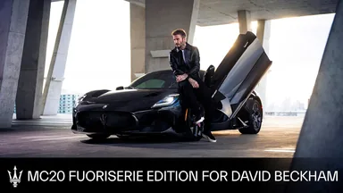 Maserati MC20 Fuoriserie Edition for David Beckham — source photo