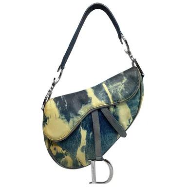 Dior Saddle — tie-dye — model reference